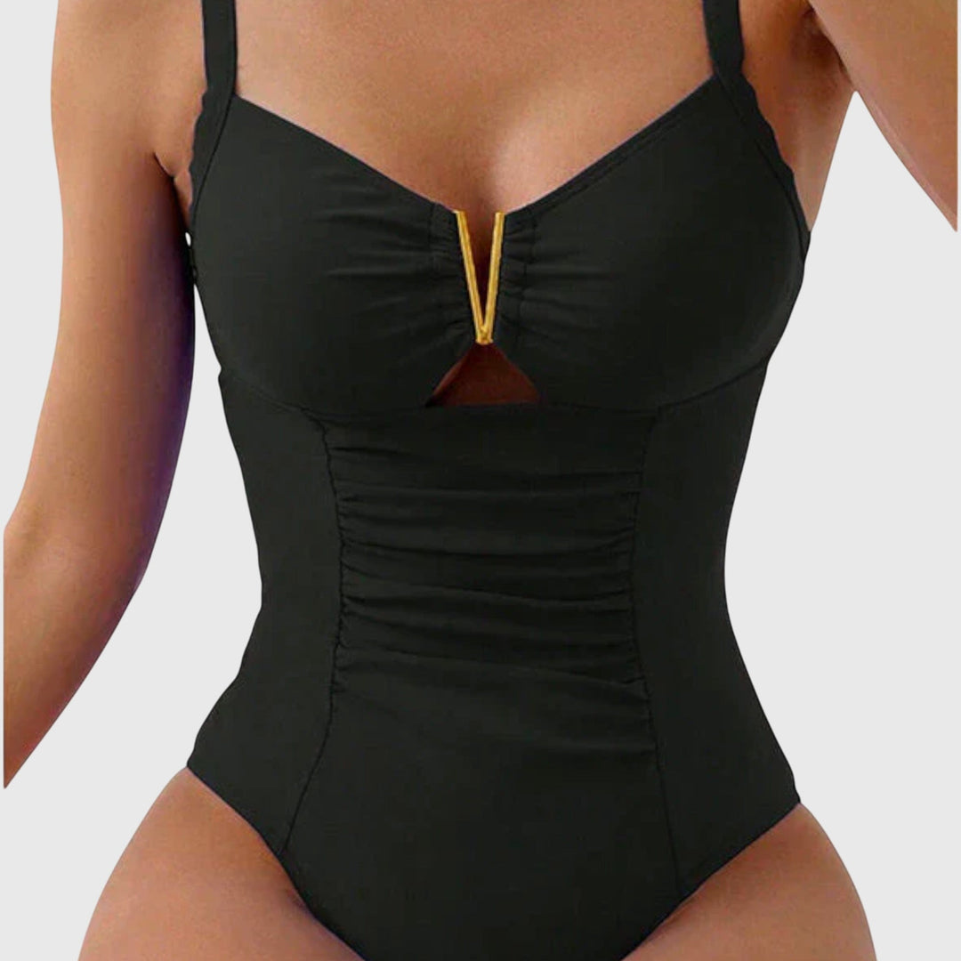 Cinzia - Traje de baño con escote en V